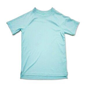 NWT Turquoise Green Short-Sleeve Performance T-Shirt - Boys Size S, M Activewear